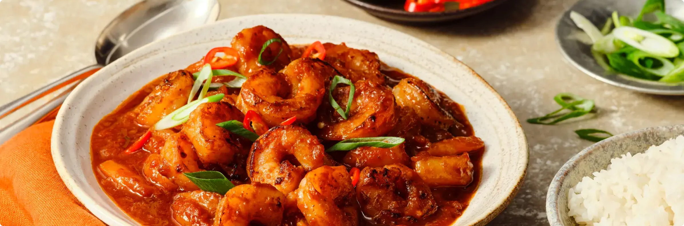 Chilli Prawns
